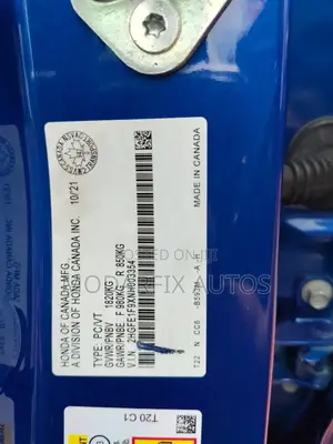 Honda Civic Touring 2022 Blue