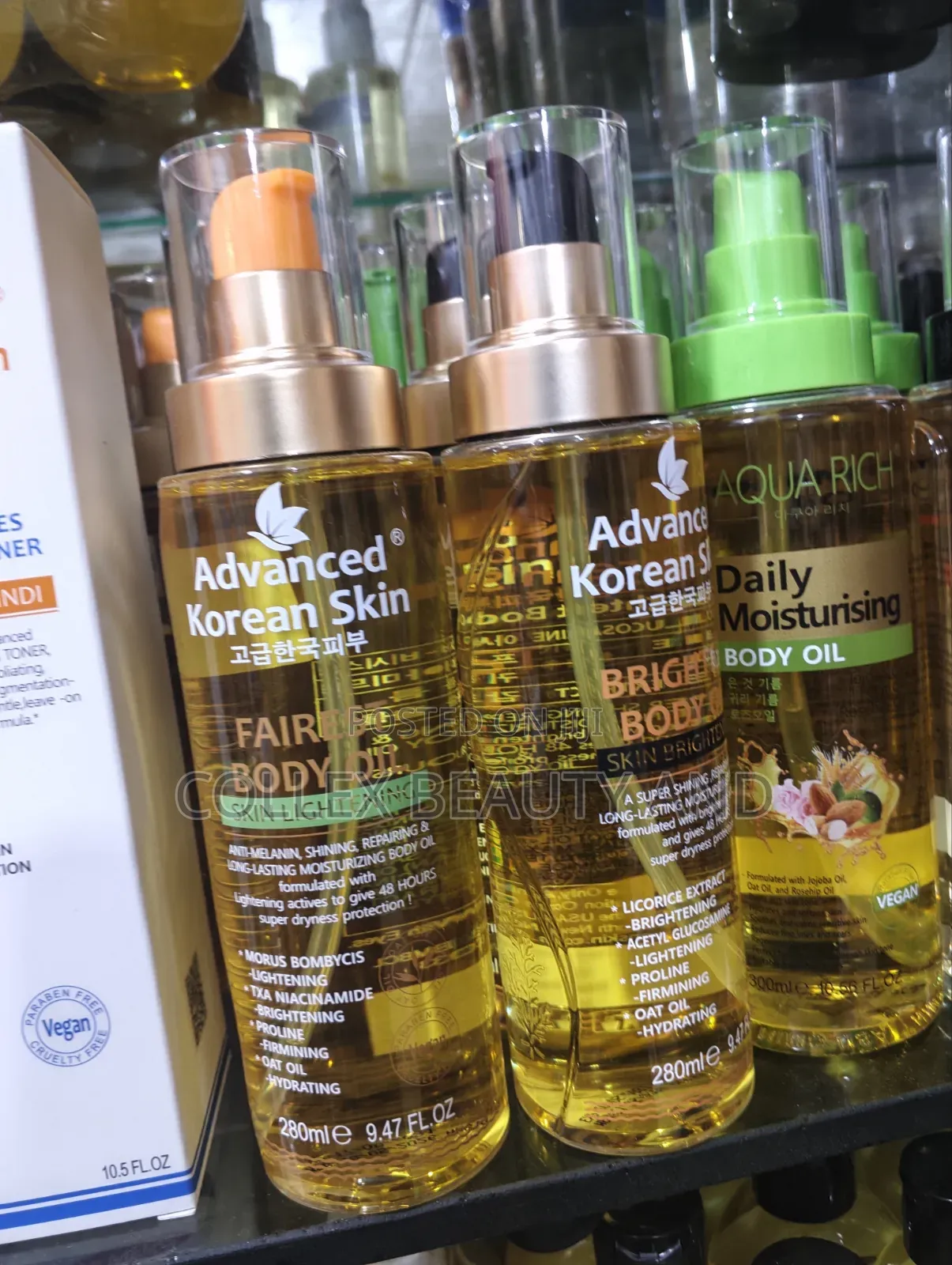 Advanced Korean Body Oil
