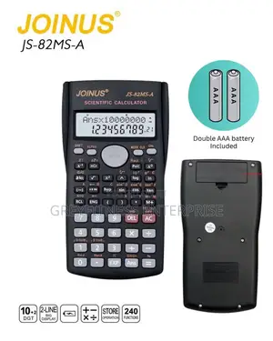 Scientific Calculator With Easy to Replace AAA Battery