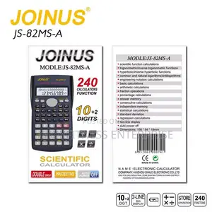 Scientific Calculator With Easy to Replace AAA Battery