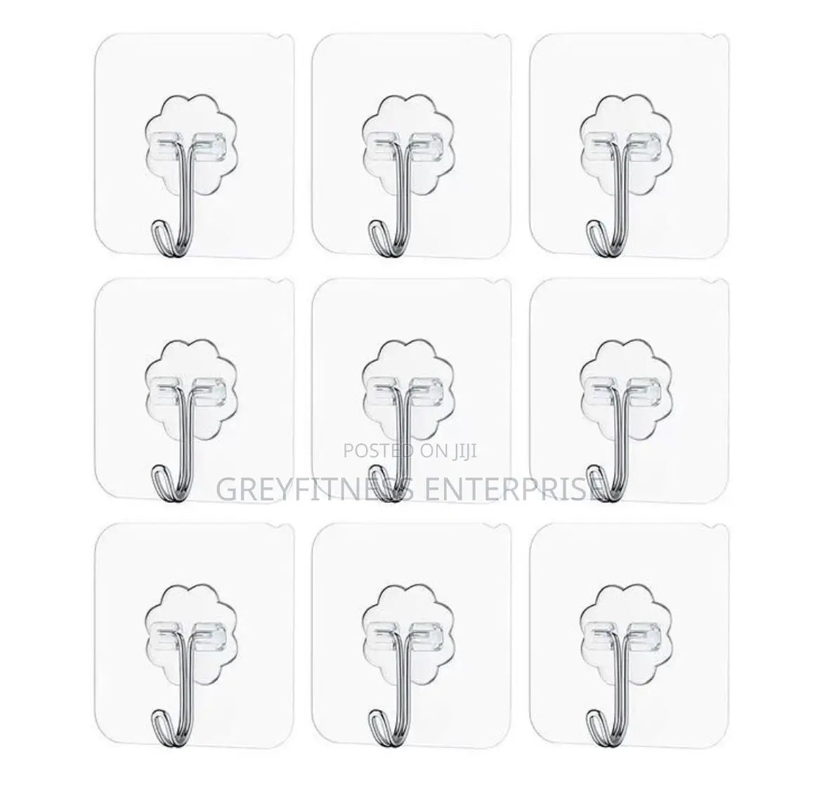 Adhesive Wall Stickers for Hanging Items 12pcs