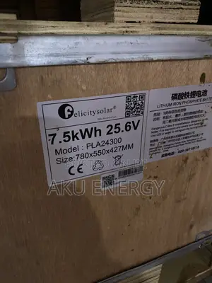 Felicity Solar 7.5kWh 25.6V LiFePO4 Lithium Battery