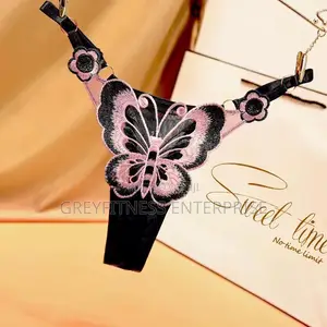 Ladies Butterfly Lace Gstring Pants