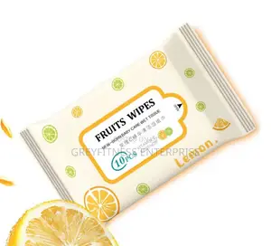 10pcs Per Pack Mini Fruit Wipes