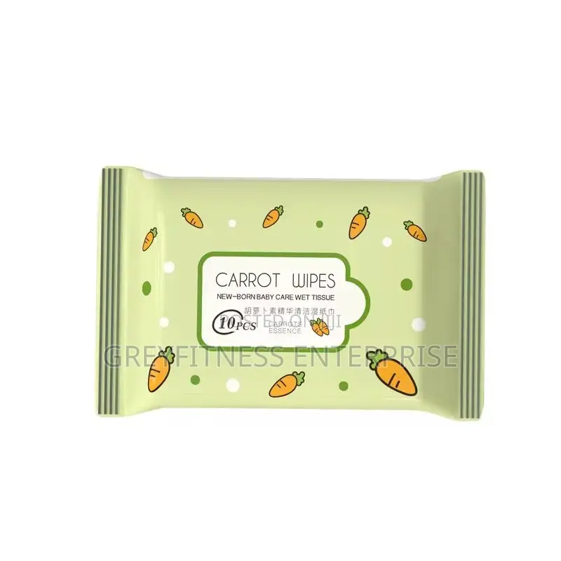 10pcs Per Pack Mini Fruit Wipes