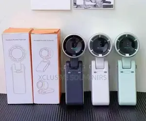 Portable Handheld Fan Foldable Desk Fan With Led Display