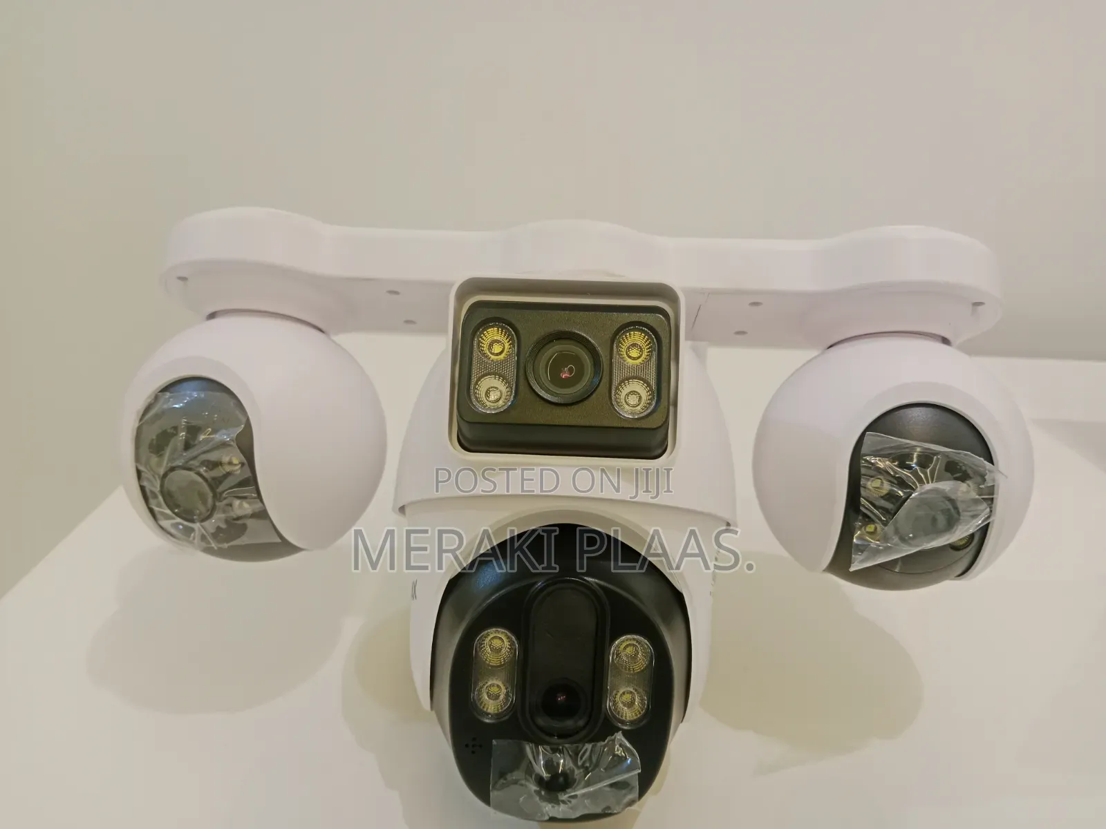 4 Lens Solar CCTV