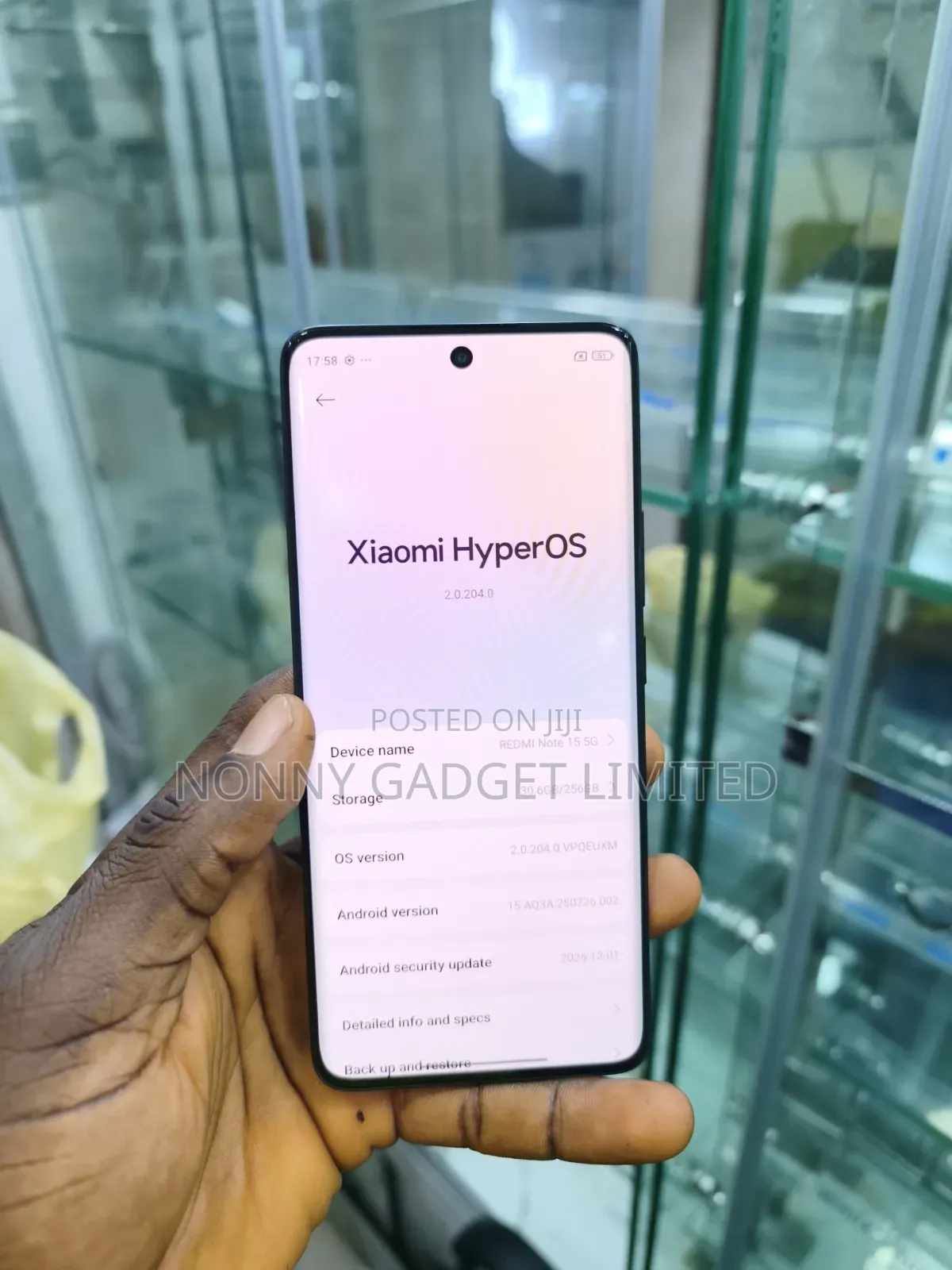 Xiaomi Redmi Note 15 256 GB Black