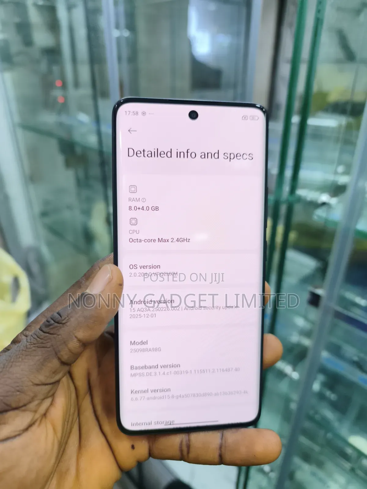 Xiaomi Redmi Note 15 256 GB Black