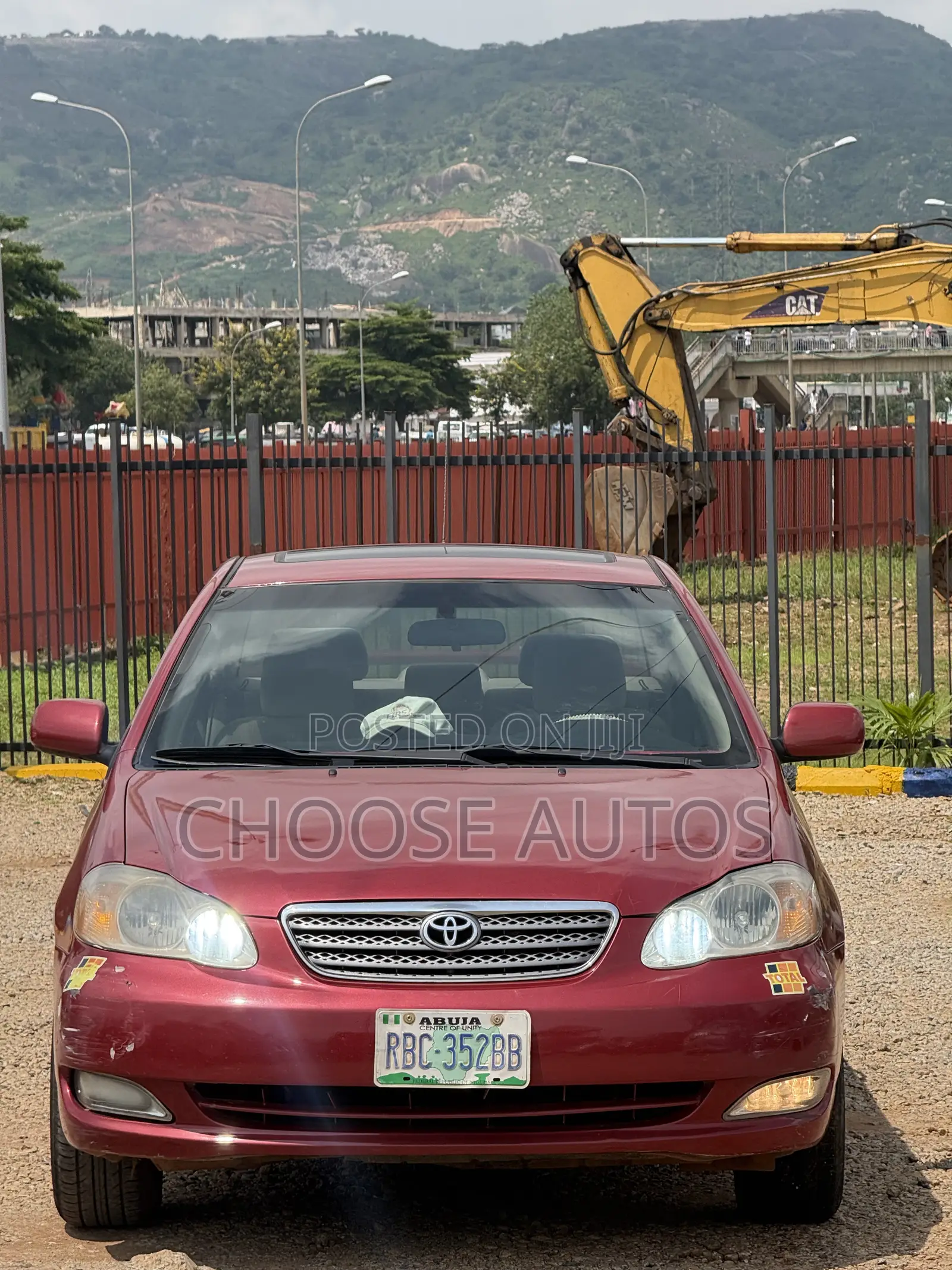 Toyota Corolla LE 2007 Red