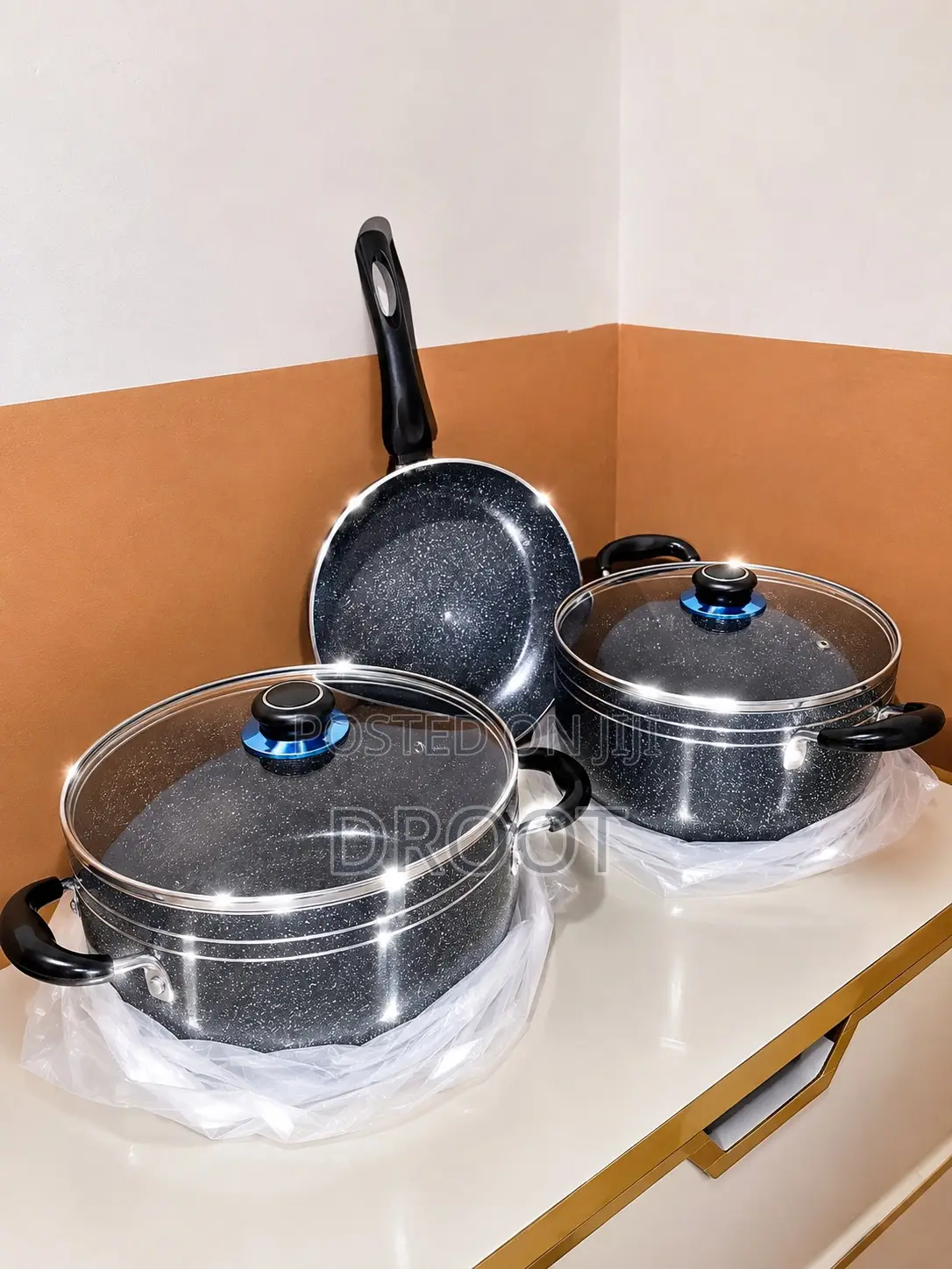 Non Stick 3 Set Pot