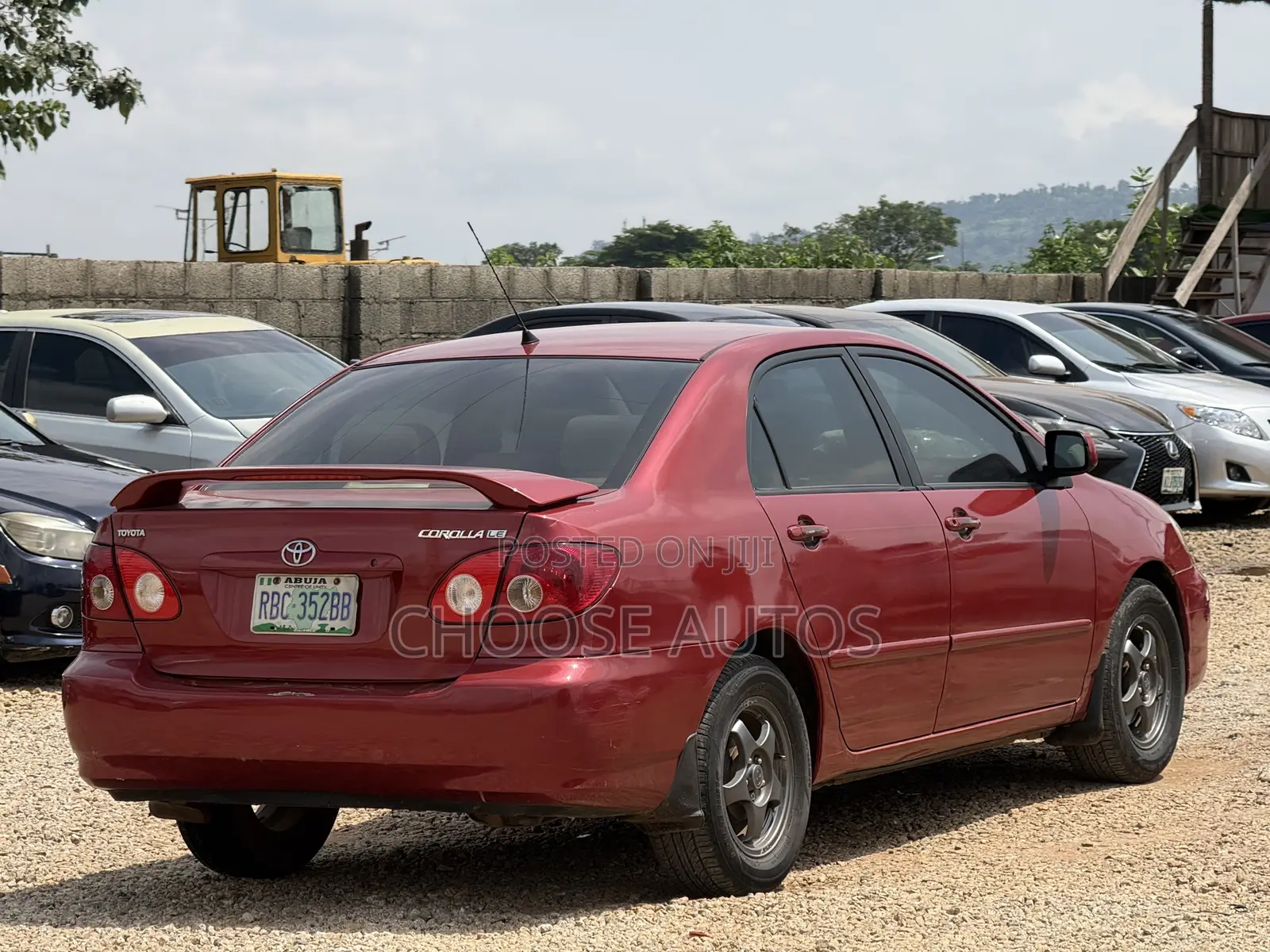 Toyota Corolla LE 2007 Red