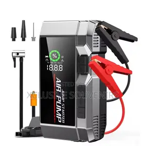 Multifunctional Car Jump Starter Air Compressor With Digital Display