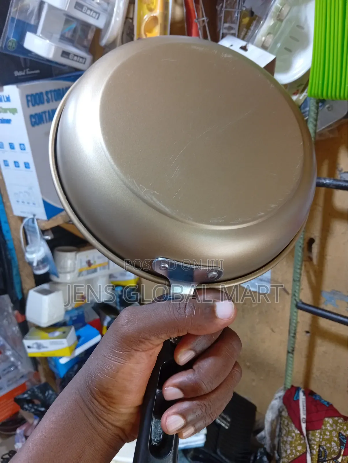 Golden Frying Pan