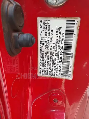 Honda Element 2006 Red