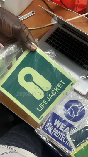 Lifejacket Location Sign Photoluminescent IMO Marine Safety