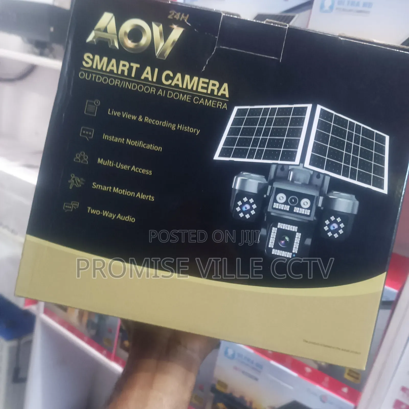 Smart 4G Solar 4 View CCTV