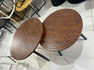 Modern Round Nesting Coffee Table Set