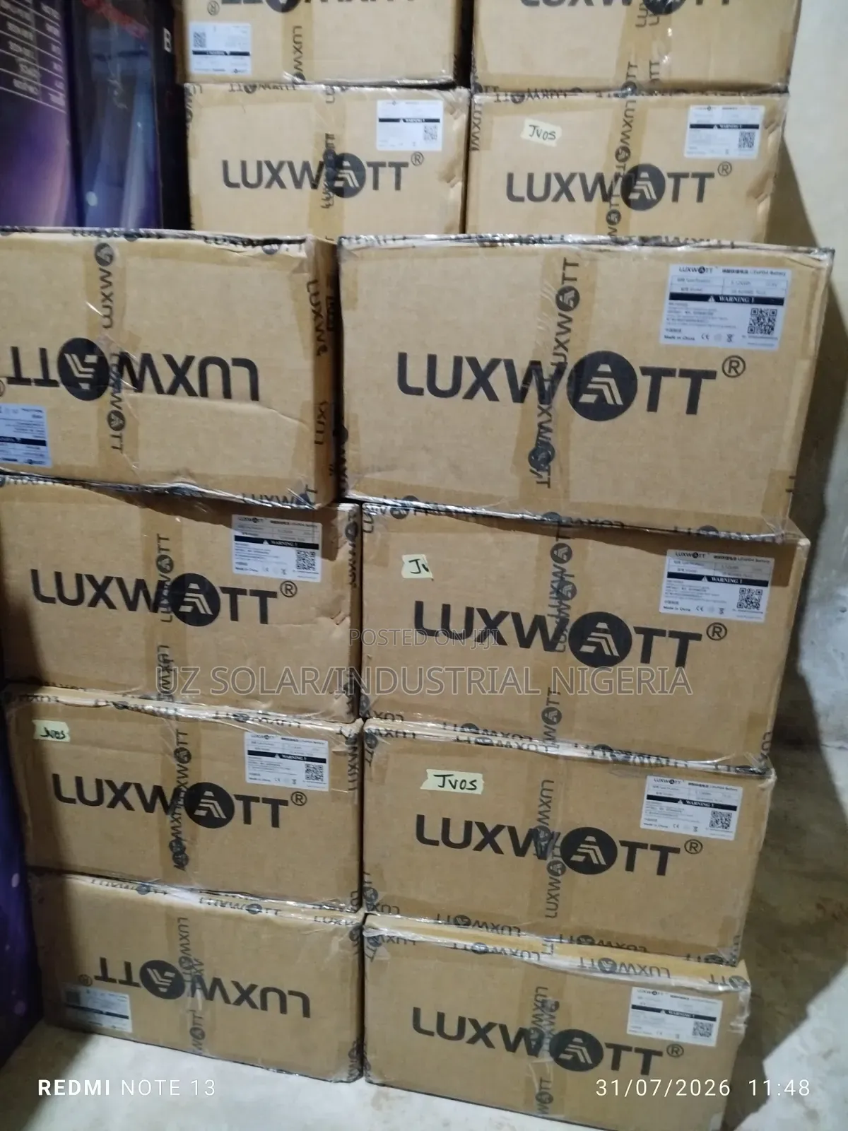 5kwh 24v Luxwatt Lithium Battery