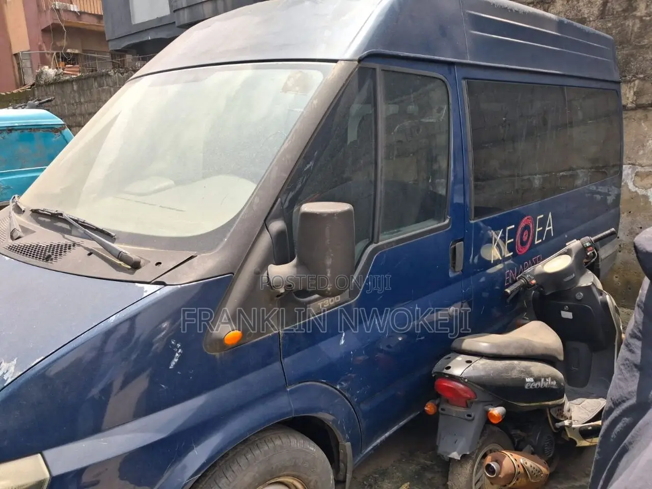 Ford Transit 2002 Blue
