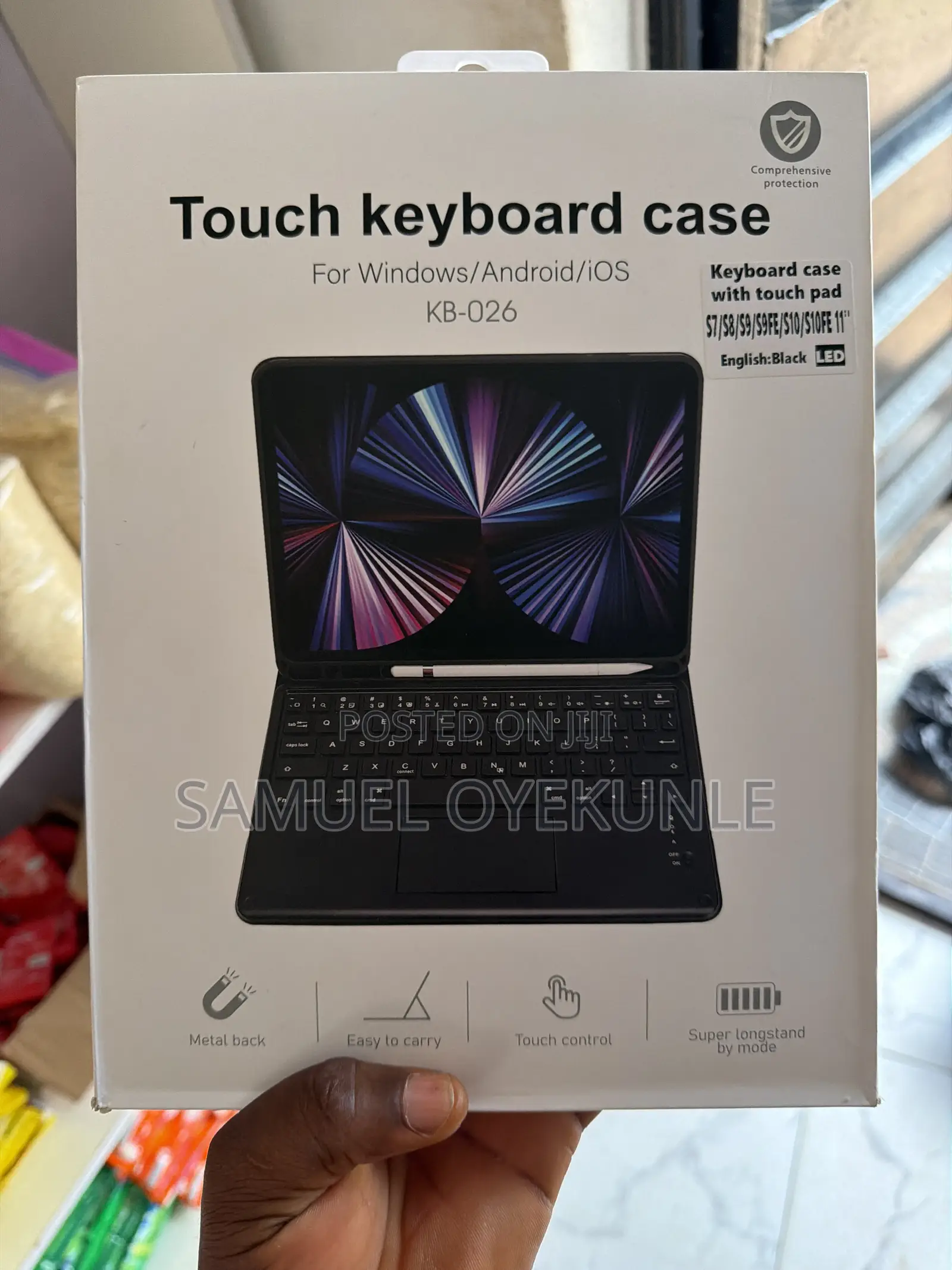 New Samsung Galaxy Tab S10 FE 128 GB Black
