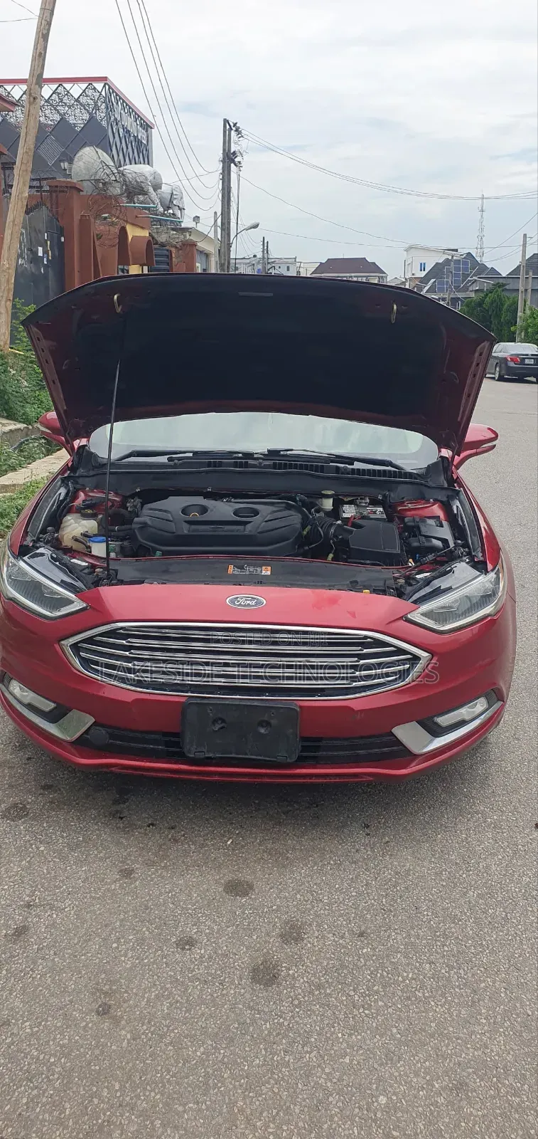 Ford Fusion 2017 Red