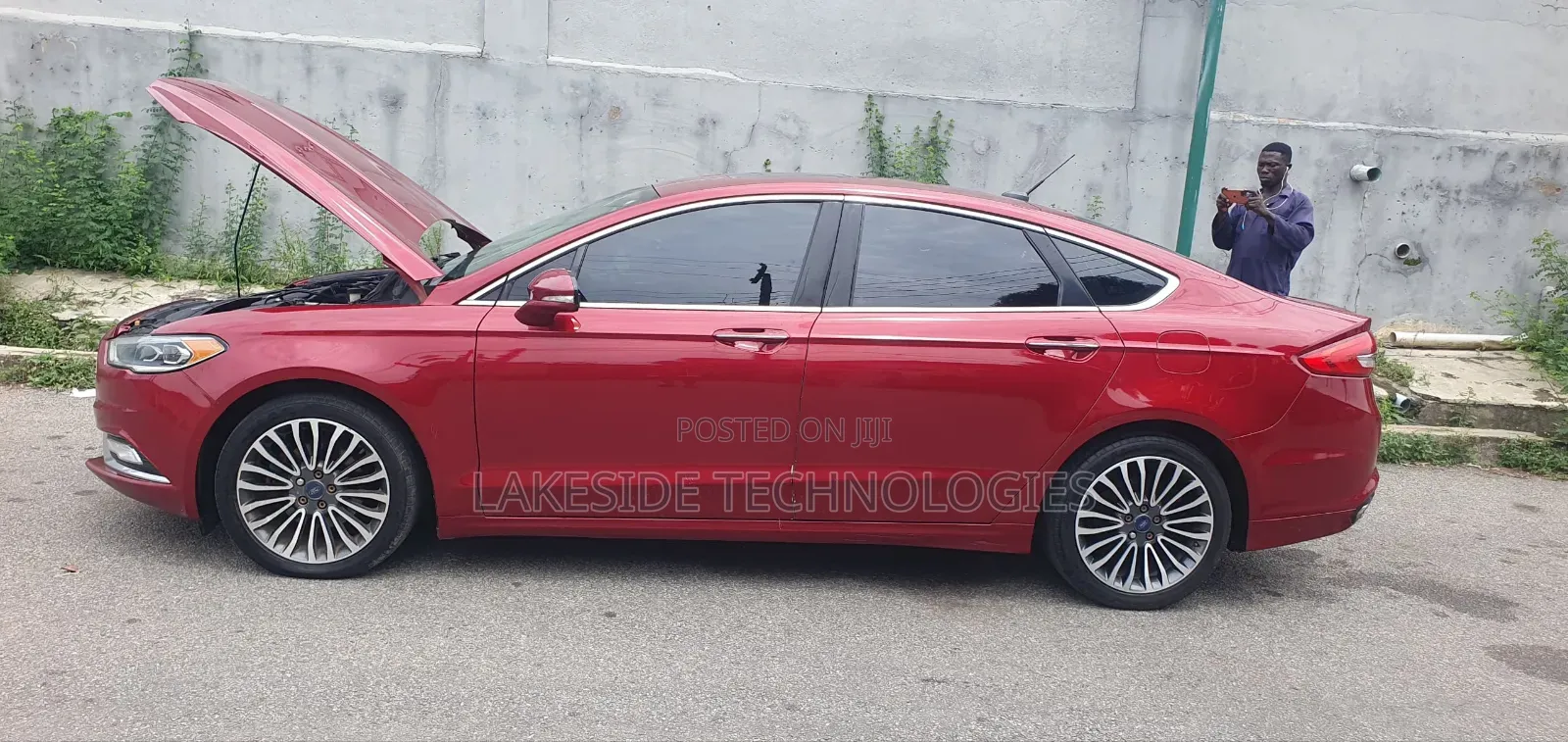 Ford Fusion 2017 Red