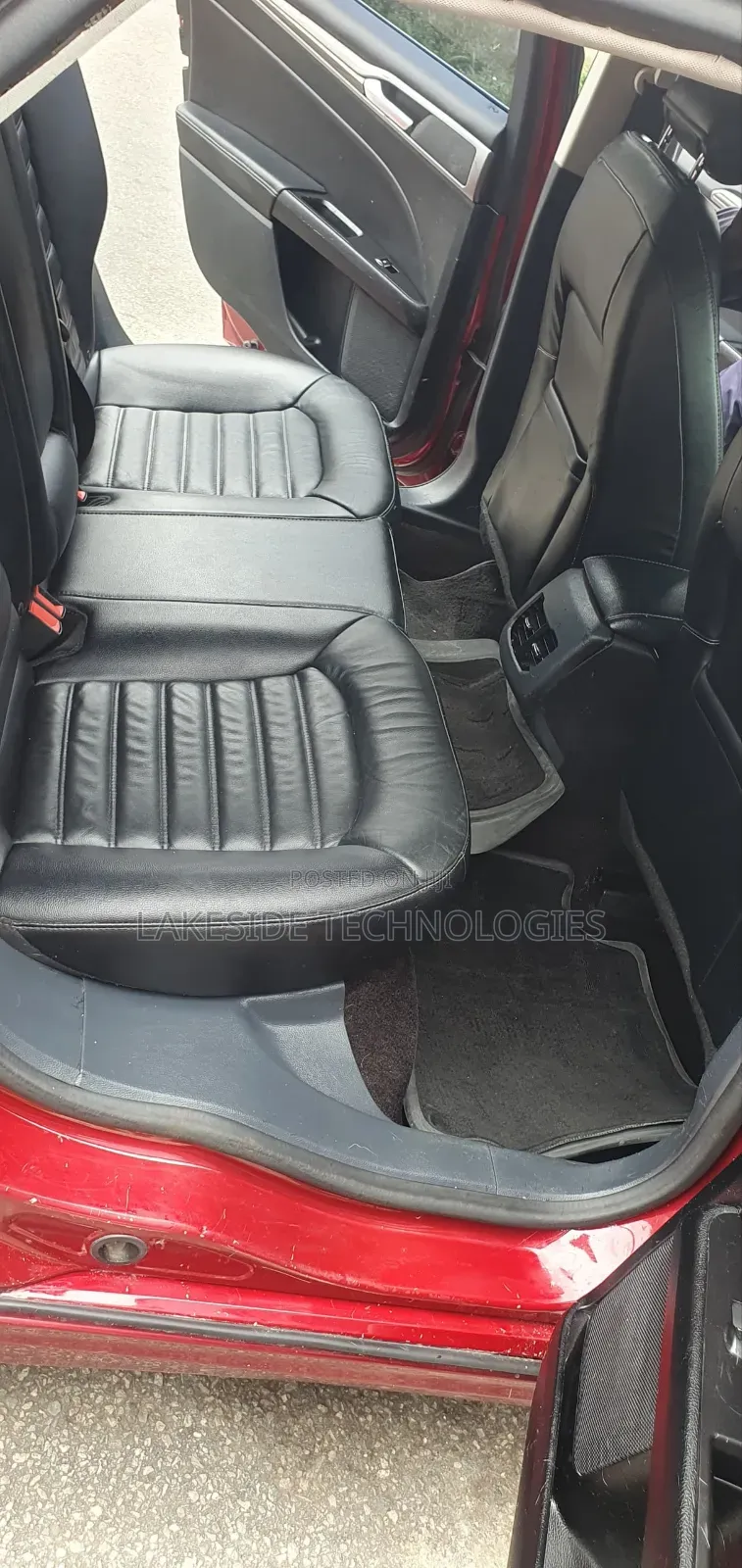 Ford Fusion 2017 Red