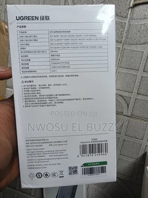 UGREEN Nexode Power Bank 20000mah 67w