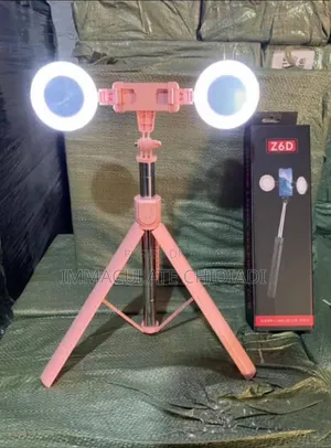 Content Creation Gadgets-Ring Light,Tripod,microphone and Phone Stand