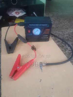 Car Battery Jumper With Tire Pump