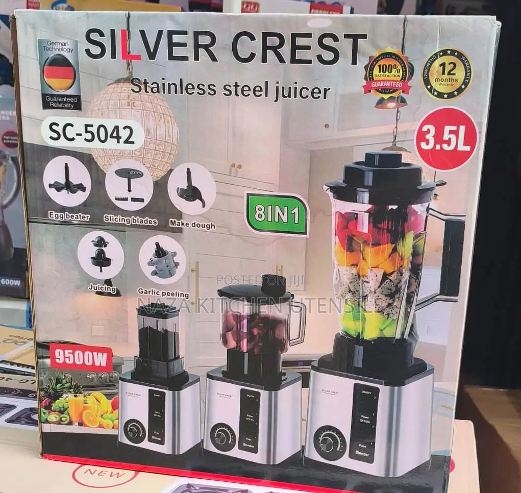 Silver Crest 8in 1 Commercial Blender