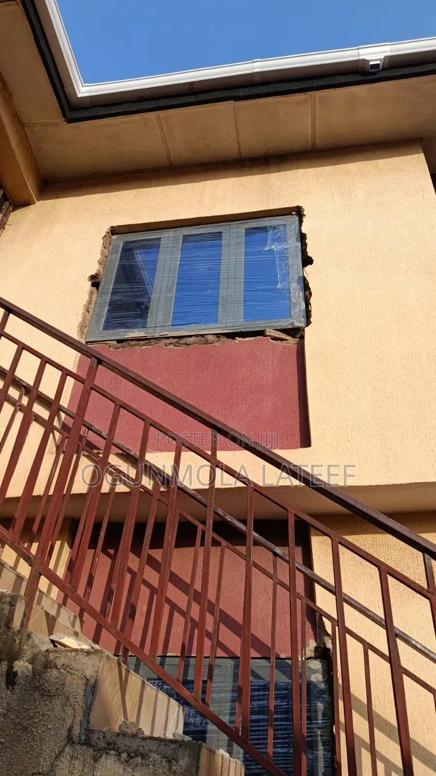 Casement Window With Net