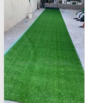 Grass Carpet Natural Red Synthetic Grass