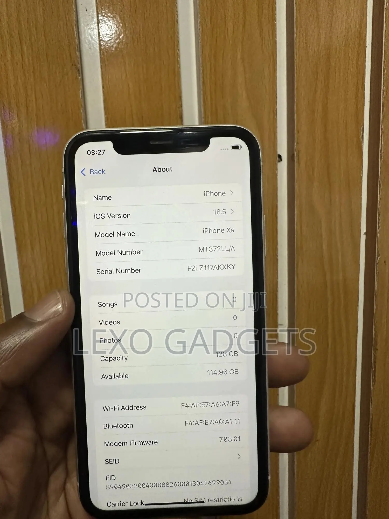 Apple iPhone XR 128 GB White