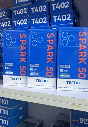 New Tecno Spark 50 128 GB Blue