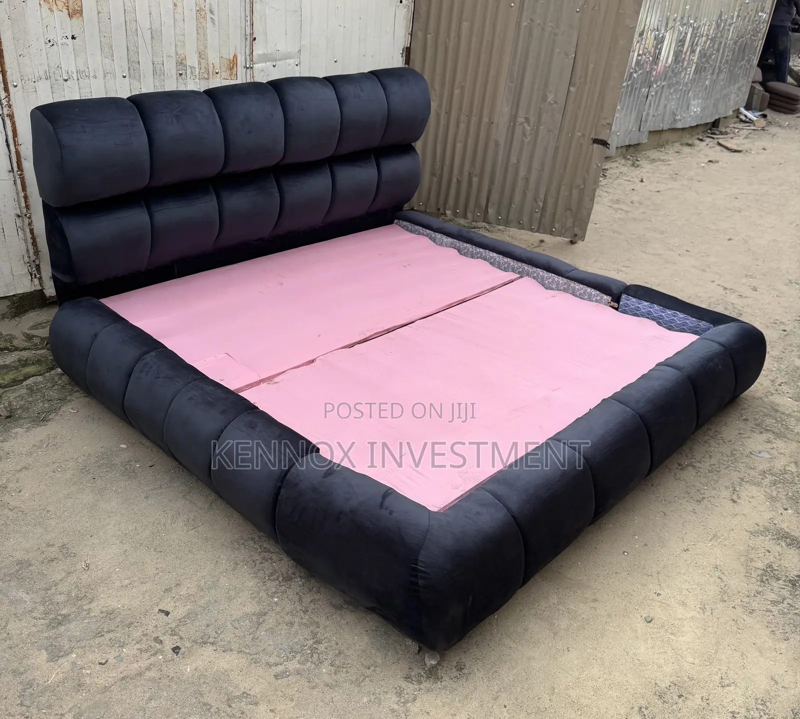 6 by 6 Best Quality Bubble Bedframe.