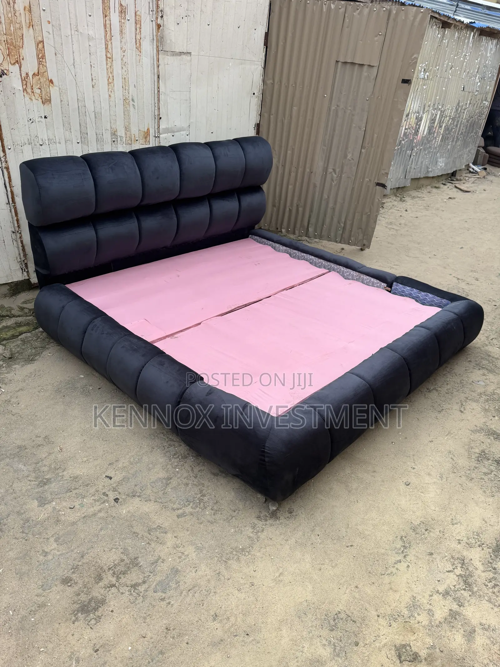 6 by 6 Best Quality Bubble Bedframe.