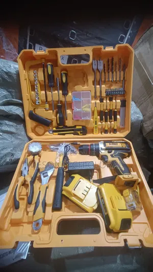Complete Impact Drill Kit/ Electrical Tools Box (DeWalt)/