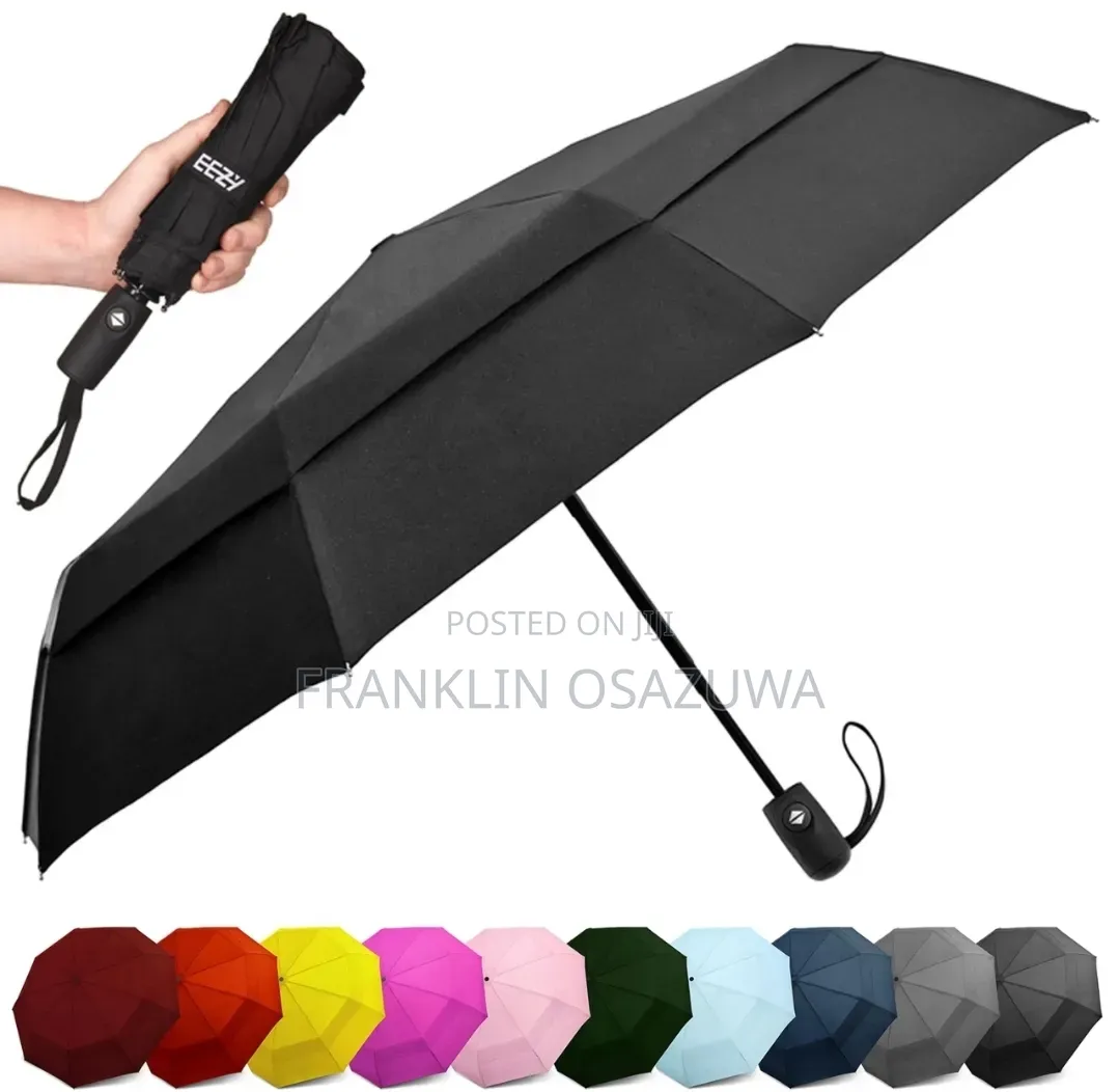 Premium 3-Fold Automatic Waterproof Umbrella
