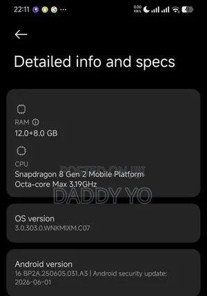Xiaomi Poco F6 Pro 512 GB Black