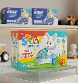 Stunt Rabbit Car 360 Degree Spin Kids Toy Ages 3+