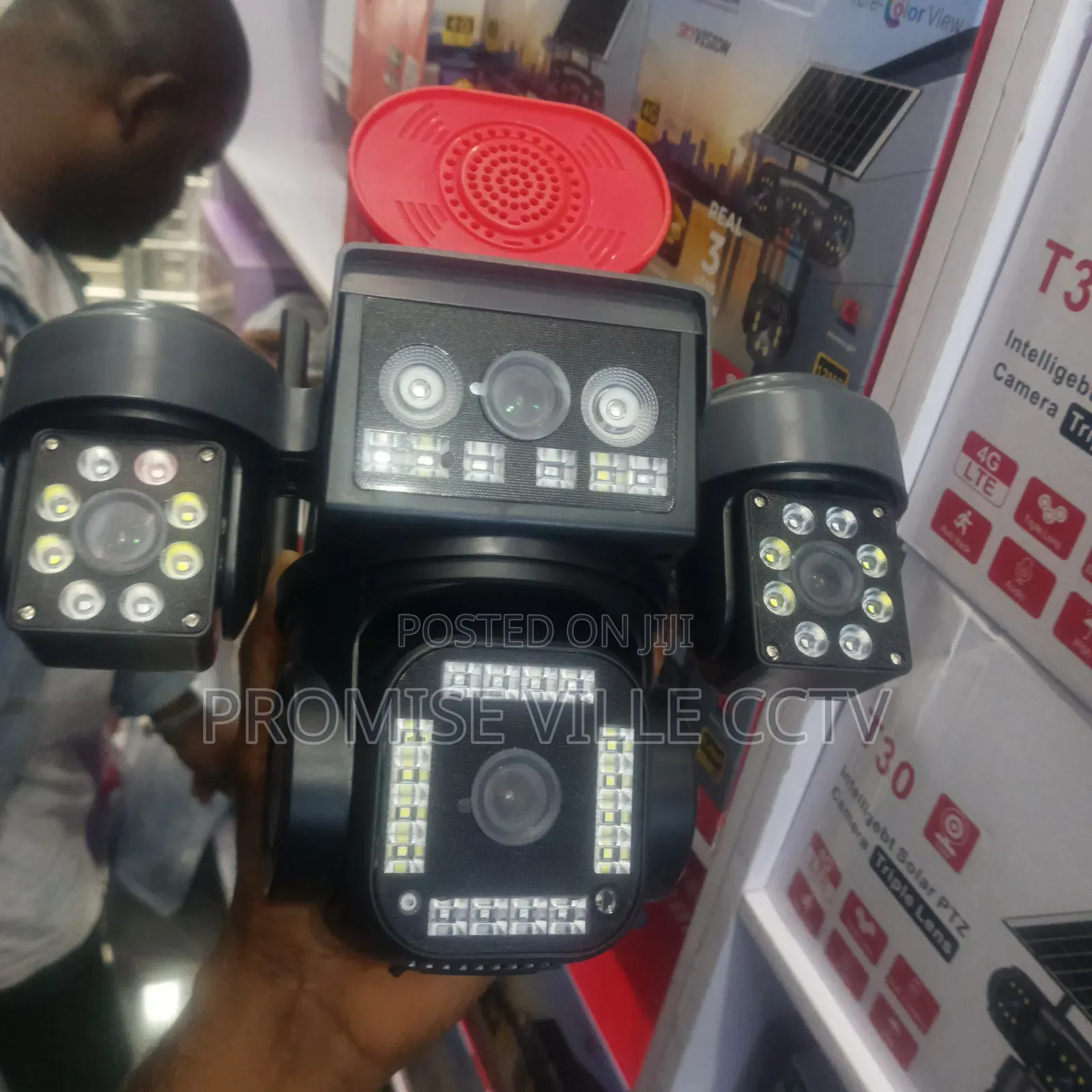 4 Screen Solar Camera