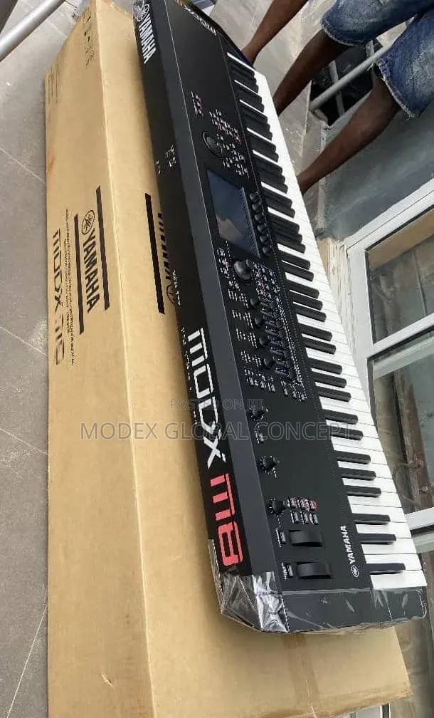 Yamaha MODX M8 88-Key Performance Synthesizer Workstation.