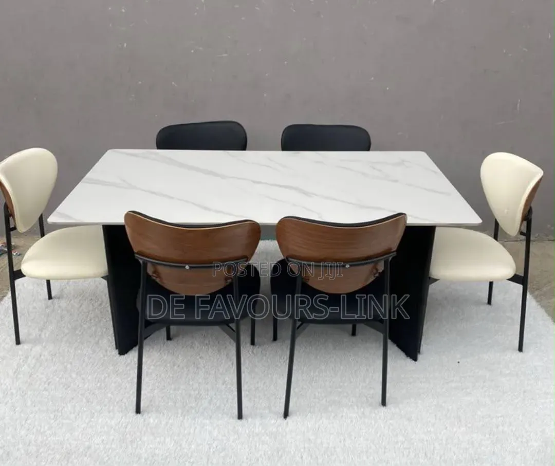 Table and Six Chairs