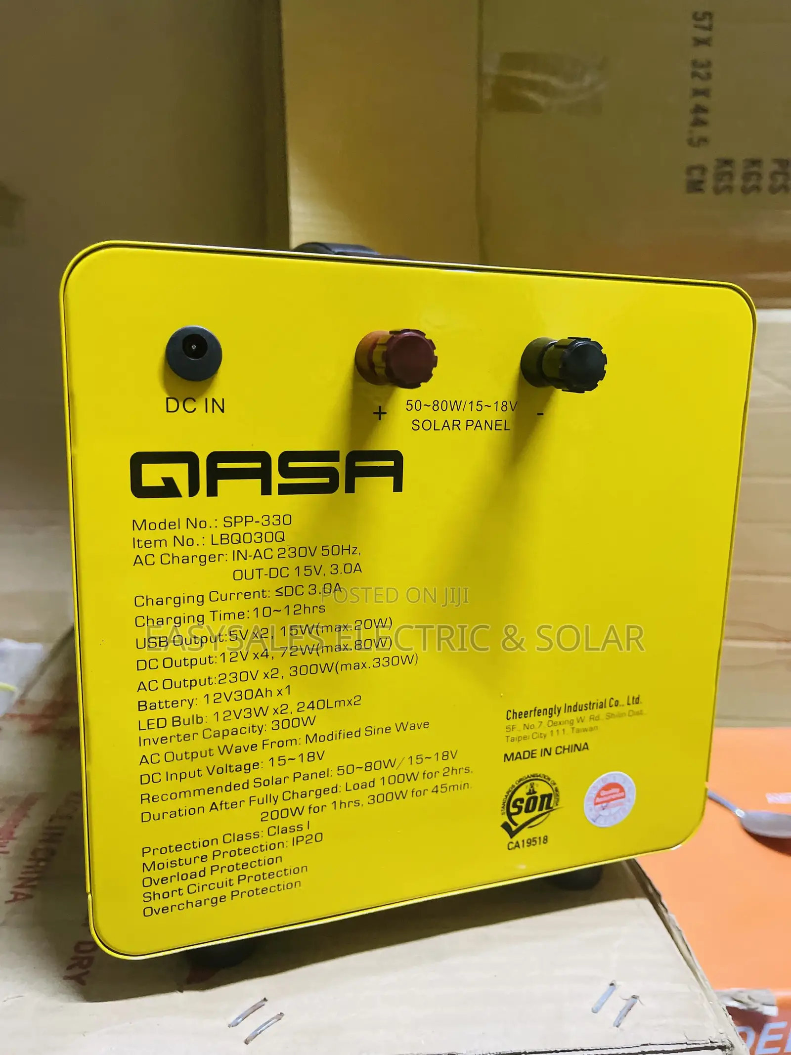 300Watts Solar Generator With Panel
