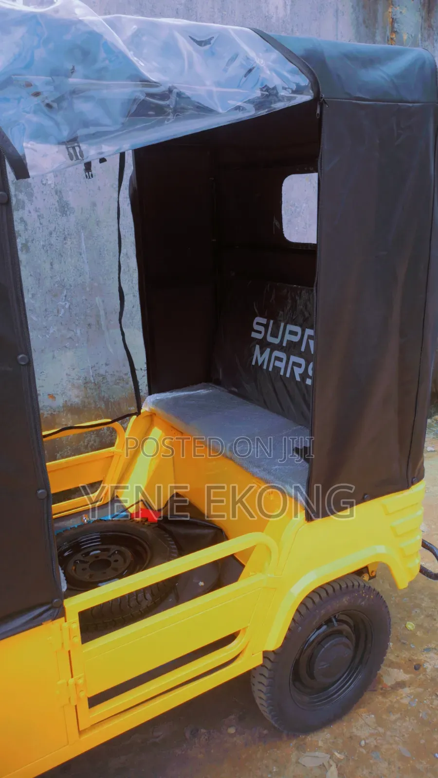 New Tricycle 2026 Yellow