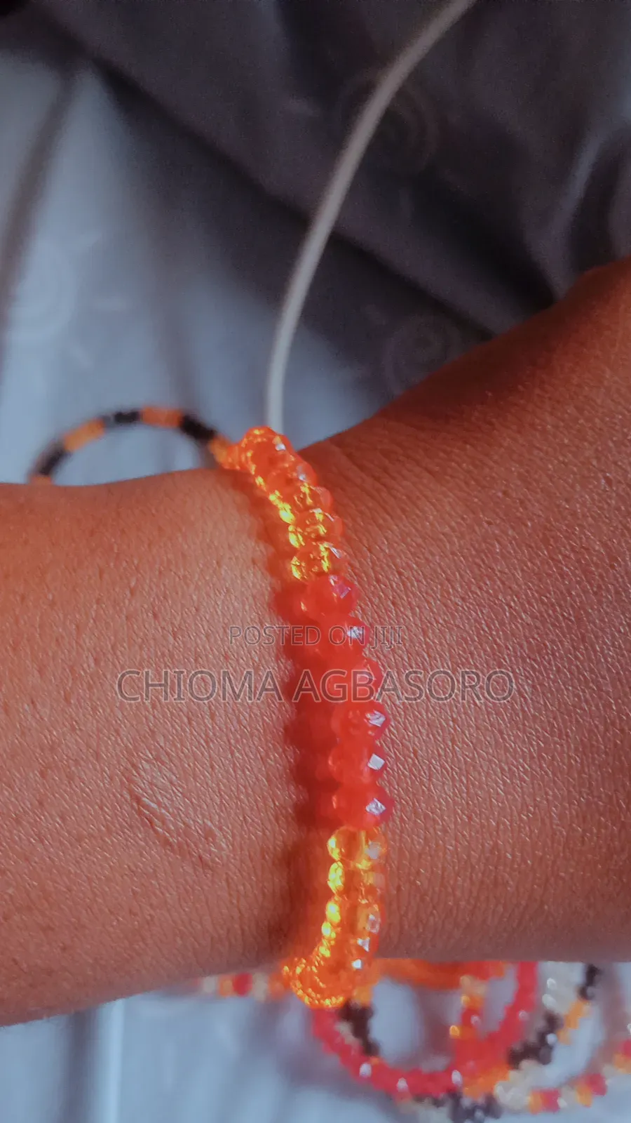 Beaded Bangle and Waist Beads