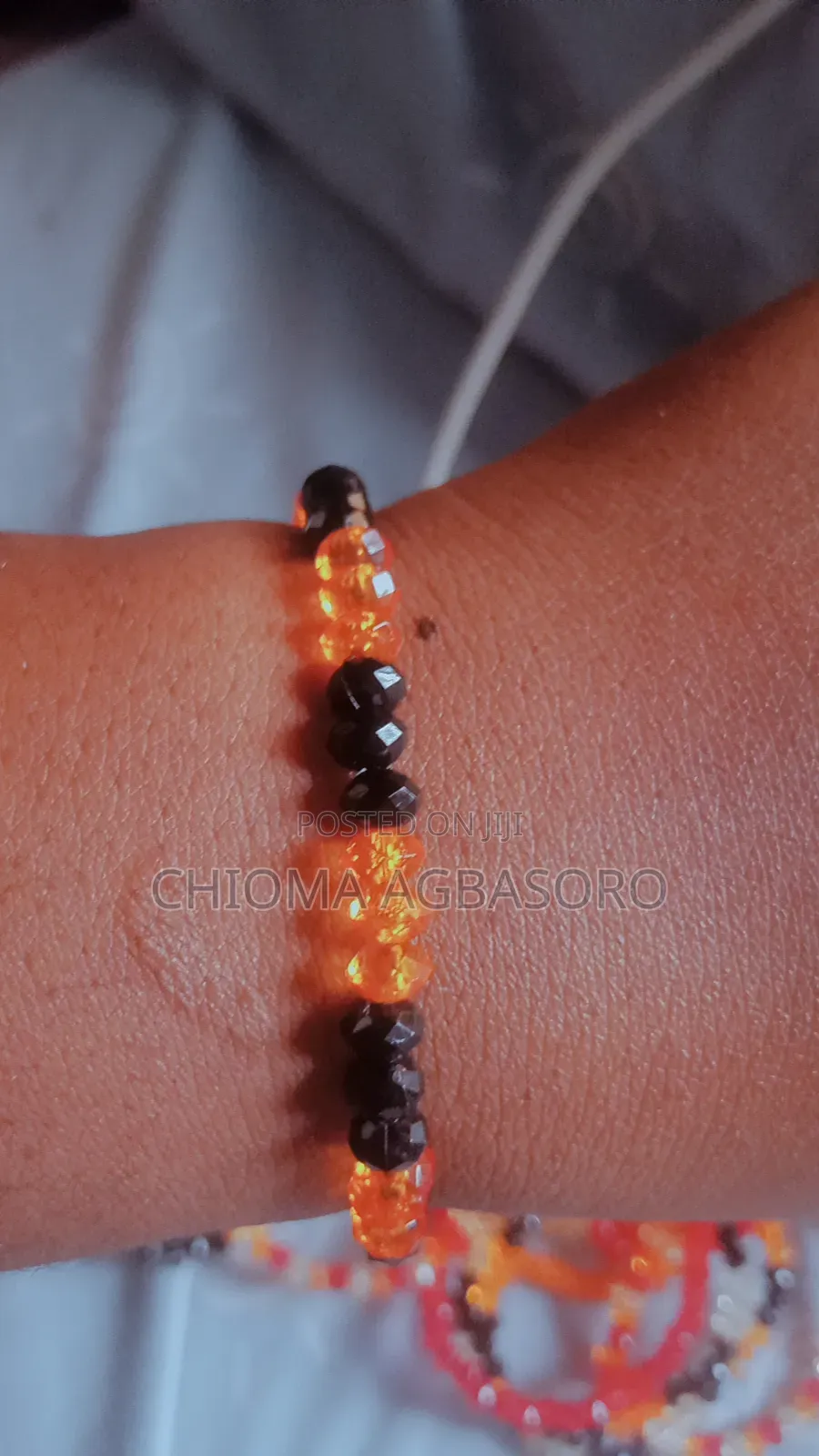 Beaded Bangle and Waist Beads
