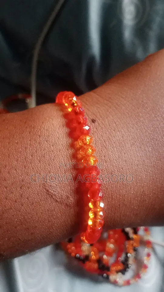 Beaded Bangle and Waist Beads